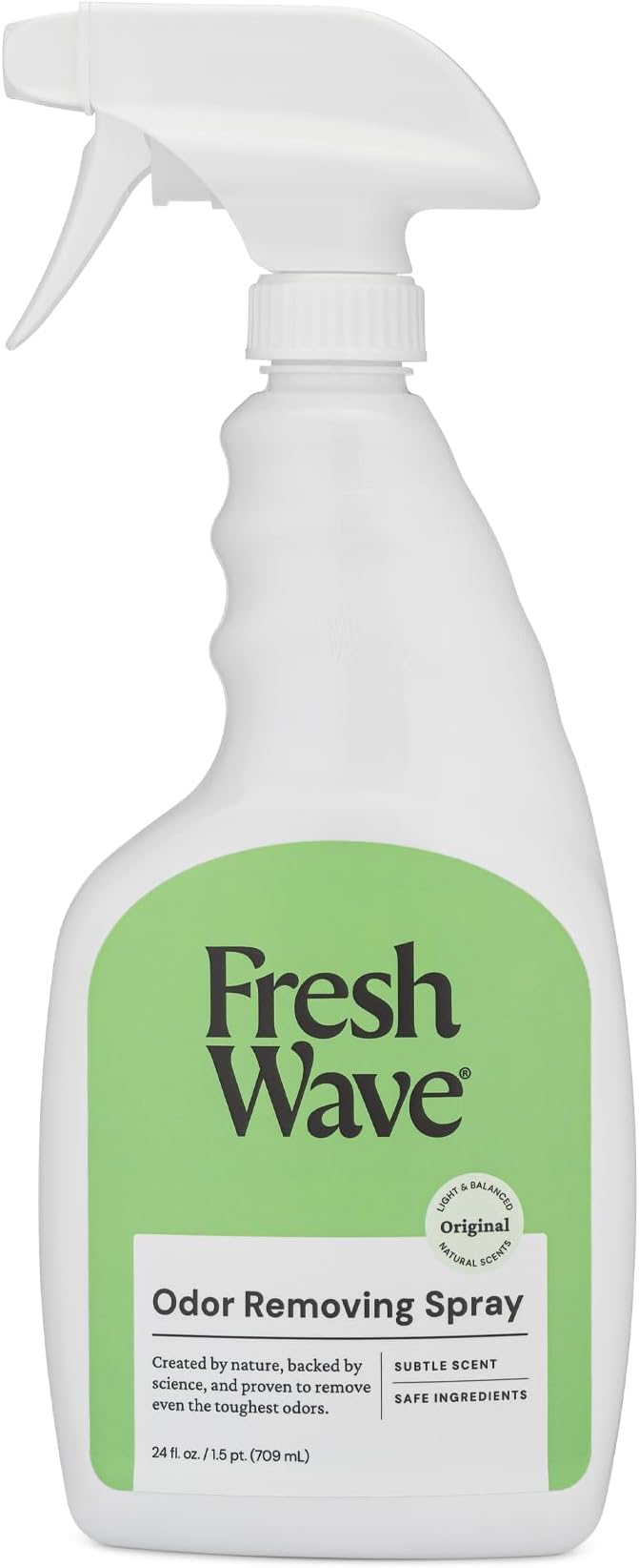 Fresh Wave Original Scent Odor Eliminator Spray &amp Air Freshener 24 fl. oz. | Odor Absorber for Home Furniture Fabrics &amp Trash | Safer Odor Relief
