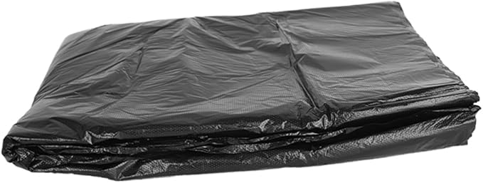 Extra Large Garbage Bags 50pcs Heavy Duty Commercial Contractor Trash Bags 80x100cm for 100l Outdoor Lawn Garden Waste and Industrial Use