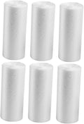 NUOBESTY 6 Rolls Thickened Plastic Trash Bags 45x50cm Sturdy Kitchen and Bathroom Garbage Bags for Home Small Trash Can Liners Multipurpose