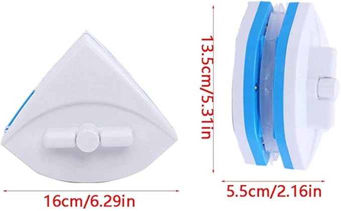 Double-Sided Magnetic Window Cleaner Glass Cleaning Brush Wiper Household Tools For Single Layer Sided Wipe Thickness