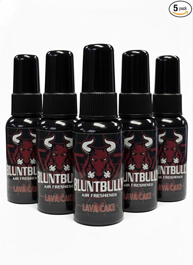 Air Freshener (Lava Cake) (5 Pack) Premium Oil Based Air Freshener Spray. Long-Lasting Room Bathroom Office &amp Car Scent | Eliminates Odors from Smoke Pets &amp More