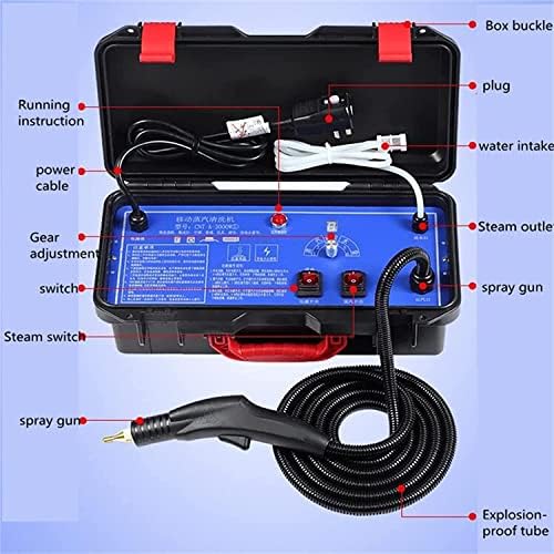 Handheld Steam Cleaner High Temperature Portable Steamer for Home Engine and Car Detailing