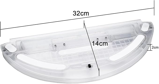 Water TankCompatible for XiaoMi Robot Vacuum-Mop 2 Lite 2 Pro MJST1S MJST1SHW BHR5044EUDust Box Mop Cloth Spare Parts(B)