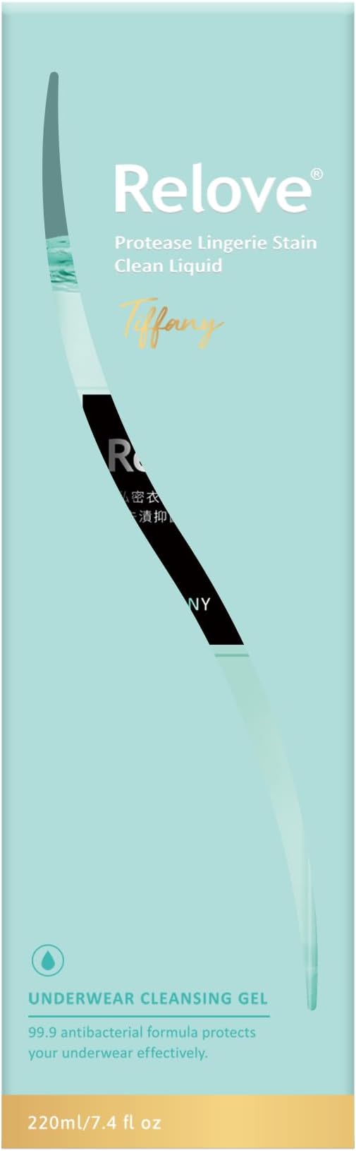 Relove Protease lingerie stain clean liquid | Remove Protein Dirt | Especially for Underwear | Tiffany | 7.5oz