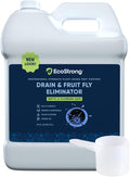 Fruit Fly Drain Treatment | Drain Fly Eliminator | Eliminates Gnats Sewer Flies and More - Works in All Drains - 256 Fl Oz