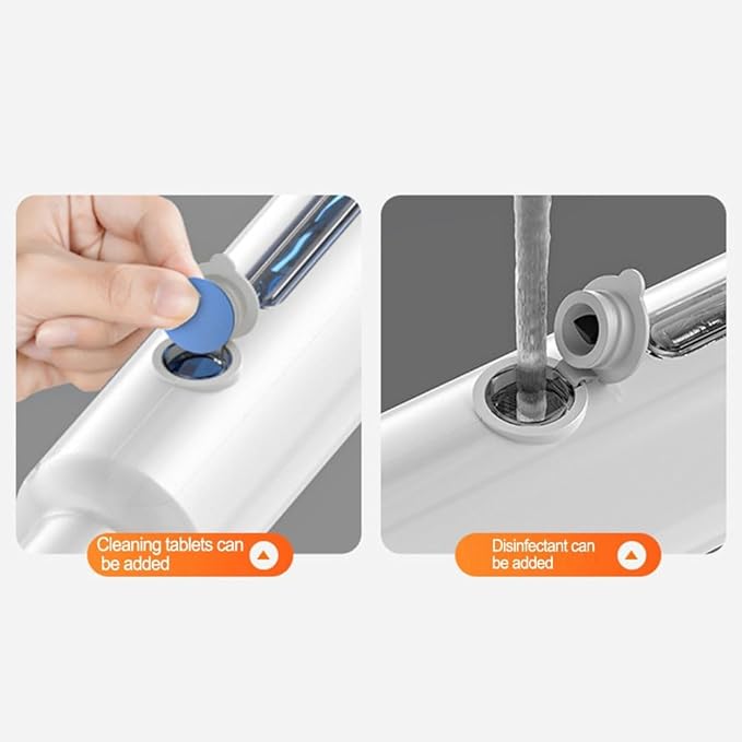 Telescopic Double Sided Window Cleaner with Spray Function and Scraper Glass Doors and Shower Screens