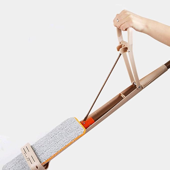 Mop - Hardwood Floor Mop Stainless Steel Handle with Extension Mop Pads for Wet or Dry Floor Cleaning