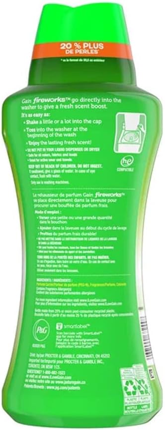 Gain Gain Fireworks in-wash Scent Booster Beads Original (37.5 Oz.)