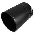 ABOOFAN Large Capacity Marble Pattern Wastebasket with Press Ring Round Plastic Garbage Bin for Bathroom Office and Bedroom Use Modern Design Trash Container