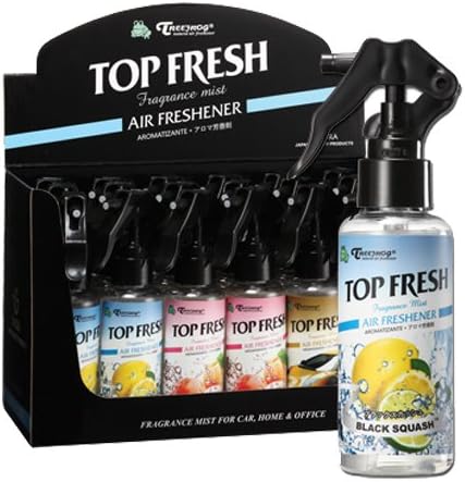 5 Pack Treefrog Black Squash Scent Fragrance Mist Spray Tree frog Top Fresh Air Freshener