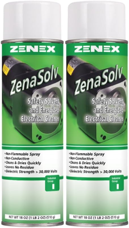 Zenex Zenasolv Safety Solv Degreaser net 18 oz. Count 2.