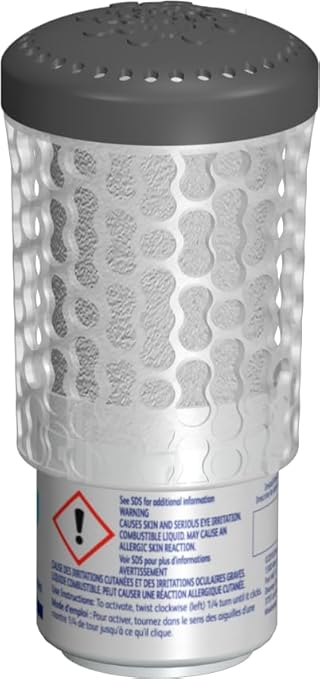 Diversey 100910595 Good Sense 60 Day Air Care System Cartridge Deodorizer &amp Freshener for Restrooms Gyms &amp High Traffic Public Spaces Fresh Scent Refill 1-Cartridge (Pack of 6)