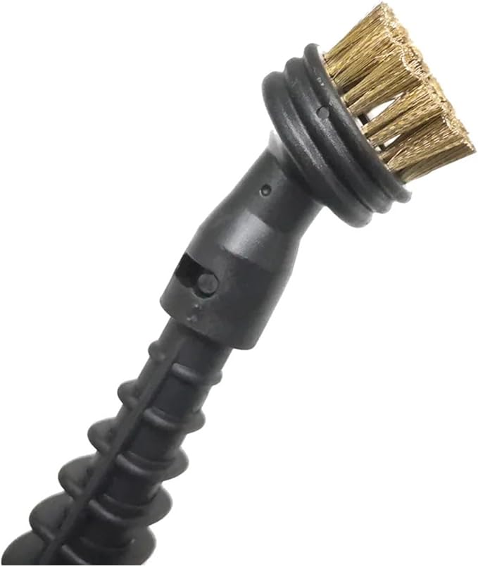 Carpet Cleaning Machine Accessories Cleaning Brush Set Nozzles Crevice Nozzle Nylon Small/Copper Wire/Medium Round Brush Compatible forKitfort for KT-1000-03(Gap Nozzle)