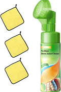 No-Rinse Down Jacket Cleaner with BrushDry Foam Cleaner for ClothesWash-Free Dry Foam Spray Stain Remover for Coats Puffer Jackets Outdoor Ski &amp Travel (1 M)