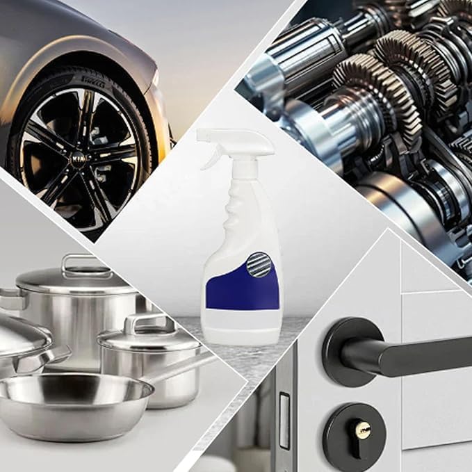 Heavy-Duty Metal Rust Remover The Magician in the Toolbox Rust Remover for Metal Rust Remover Spray for Metal Car Cast Iron and Steel