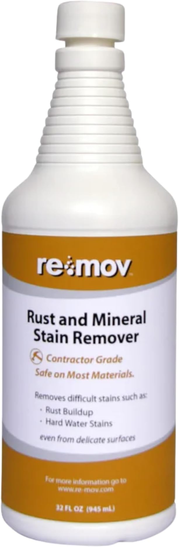 Rust and Mineral Stain Remover – 32 oz Spray | Powerful Organic Formula | Safe on Metal Fabric Paint &amp More | Fast-Acting Formula for Home Auto &amp Marine use