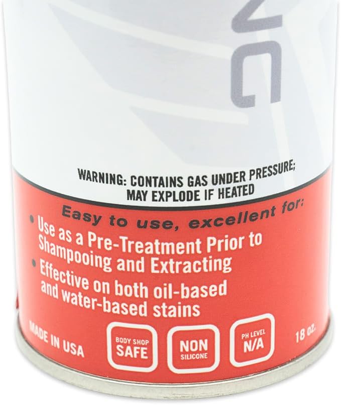 Detail King Hot Shot Plus Stain Remover (3 Pack) - Spray Cleaner - Removes Tough Stains from Carpet &amp Upholstery