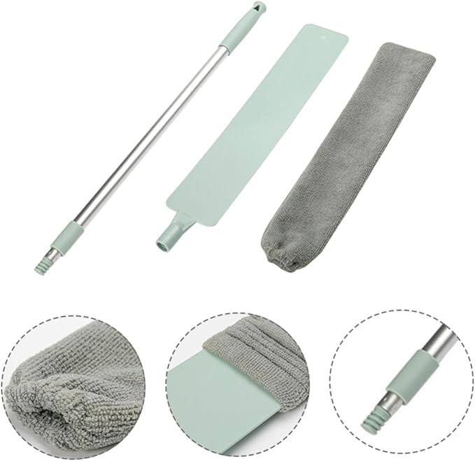 Microfiber Duster Home Dust Brush Extendable Cleaning Tool Washable Flexible Dusters for Home