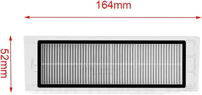 MIUYTRN Robot Vacuum 1S Accessories Vacuum Cleaner Spare Parts Replacement cuicui(1PC Hepa Filter)