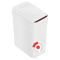 iTouchless 3 Gallon Bathroom Sensor Trash Can 10 Liter Small Touchless Automatic Slim Garbage Bin with Lid Smart Narrow Motion Control Commercial Waste Basket for Bedroom White