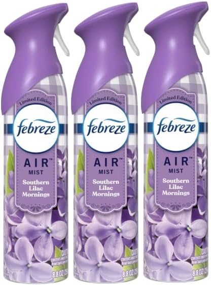 F.e.b.r.e.z.e Air Mist Air Freshener Limited Edition (Southern Lilac Mornings)