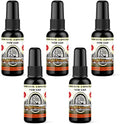 BluntPower (New Car 5 Pack) Concentrated Air Freshener - Premium Oil Based Air Freshener Spray For Home and Car - Long-Lasting Bathroom Spray Car Freshener &amp Odor Eliminator Spray