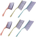 6pcs Household Bed Cleaning Brush Set with Hollow Handle Thickened Dusting and Sofa Cleaning Brushes Multi-Color for Home and Sofa Dust Removal