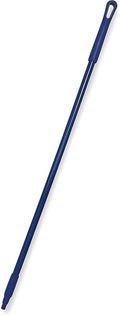 SPARTA 41225EC14 Fiberglass Broom Handle Mop Handle Replacement Handle With Acme Threaded Tip For Commercial Cleaning 48 Inches Blue