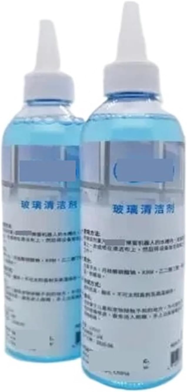 220ml 2pcs Original Glass Cleaner Glass Cleaning Solution Compatible for HOBOT Window Cleaning Robot Cleaning Liquid Detergent