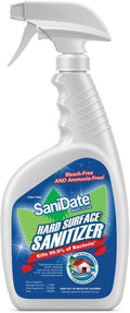 BioSafe Systems SaniDate Ready to Use 32 oz Spray Hard Surface Sanitizer EPA Registered White (2018-32)