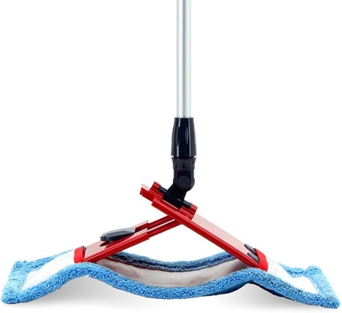 JSEIAJB MopAbsorbent Microfiber Dust Mop with Stainless Steel Telescopic Handle with 360°mop for Floor Cleaning
