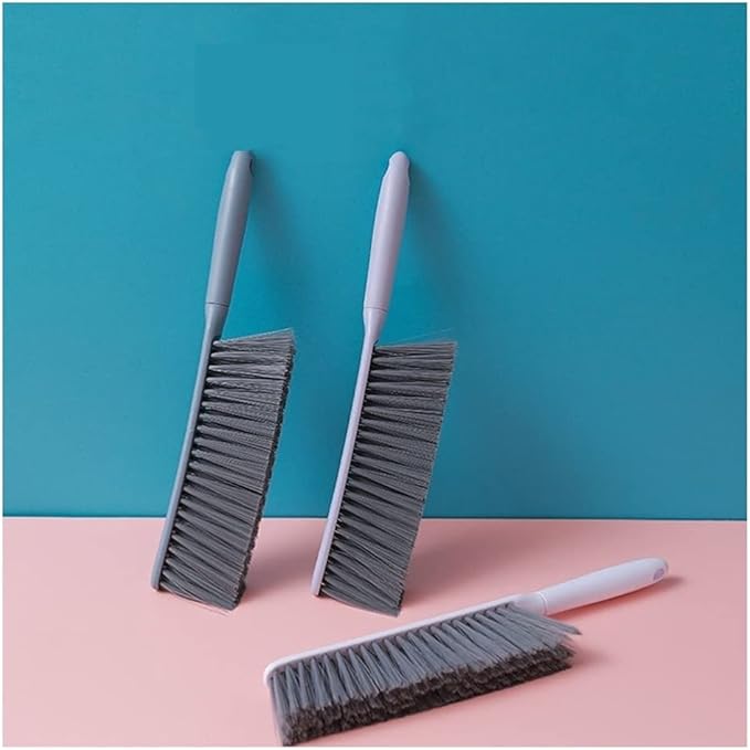 Dust PanIndoor Broom Brush for Cleaning Precipitator Bed Brush Anti-Static Dust Brush Multifunctional Cleaning Brush Hand Broom(B)