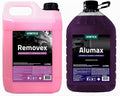 ALUMINUM CLEANER 5 LITERS + REMOVEX 5 LITERS