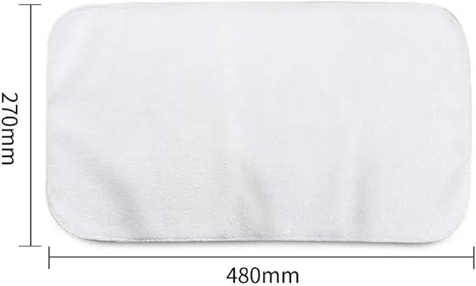 Carpet Cleaning Machine Accessories Steam Mop Cloth Compatible forKarcher Easyfix SC1 SC2 SC3 SC4 SC5 Vacuum Cleaner Parts Microfiber Floor Cleaning Mop Cloth Pad Replacement(8pcs)