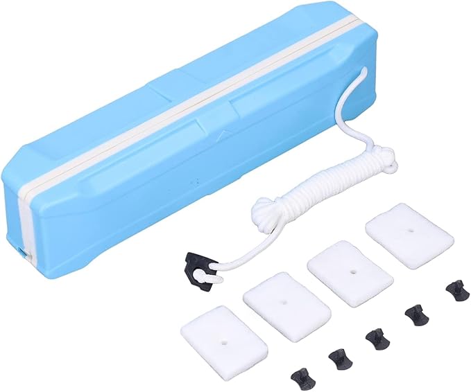 Magnetic Window Cleaner Double-Sided Glider Glass Washing Wiper Prevent Falling Glass Cleaning Brush Tool for Indoor Outdoor High Floors
