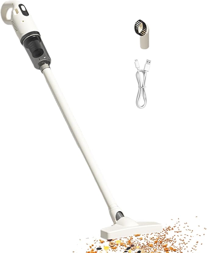 Powerful Suction Stick Vacuum Handheld Cordless Vacuum Cleaner Multi-Purpose Dust Blower for Hard Floors Carpets Cars Home Cleaning Lightweight Portable Stick Vacuums for Daily Use