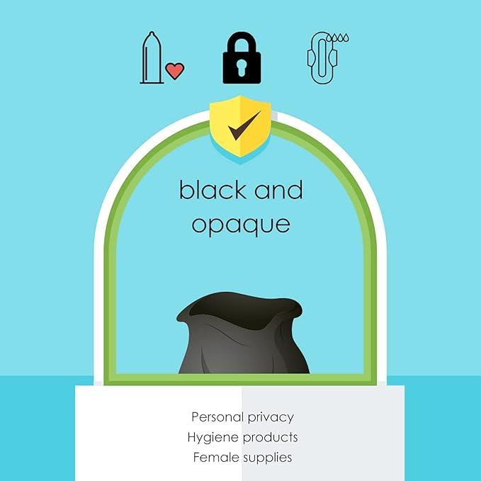 4 Gallon 1000 Counts Small Black Trash Bag Bulk Garbage Bags by Teivio Bathroom Trash Can Bin Liners Small Plastic Bags for home office kitchen
