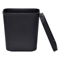 Flame Retardant Plastic Trash Can 8l Narrow Rectangular Waste Container for Bathroom Kitchen Living Room Fire-Resistant Garbage Bin Without Lid Practical Rubbish Storage Bucket