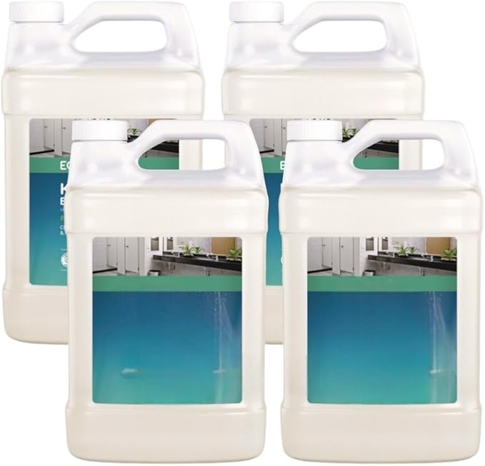 Power Tools For ECOS PRO PL974604CT Kitchen and Bathroom Cleaner - Herbal Scent (4/Carton) Mod-C26PO-12714
