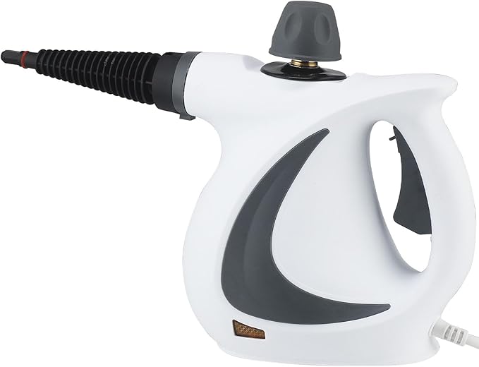 Handheld Steam Cleaner Portable High Pressure Steamer for Home Use Multi-Surface Cleaner for Kitchen Bathroom Car Upholstery Tile Grout （1 Set）