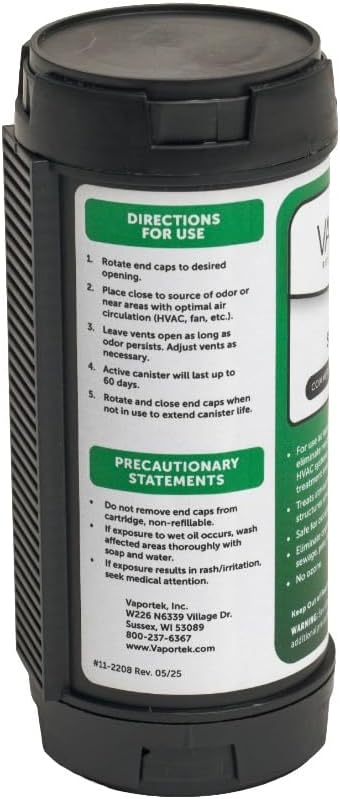 Vaportek Heavy Duty Stand Alone Leave Behind Odor Control