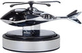 Solar Helicopter Car Air Freshener - Stylish Aroma Diffuser &amp Decorative Ornament for Car Interior Accessories(A)