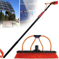 Glass Cleaning Brush Home Water Fed Telescopic Pole Kit Solar Panel Brush Rotating for Photovoltaic PanelTelescopic Water Fed Brush 3.6-11m Window Cleaning Pole Solar Panel Cleaning Tool Ro