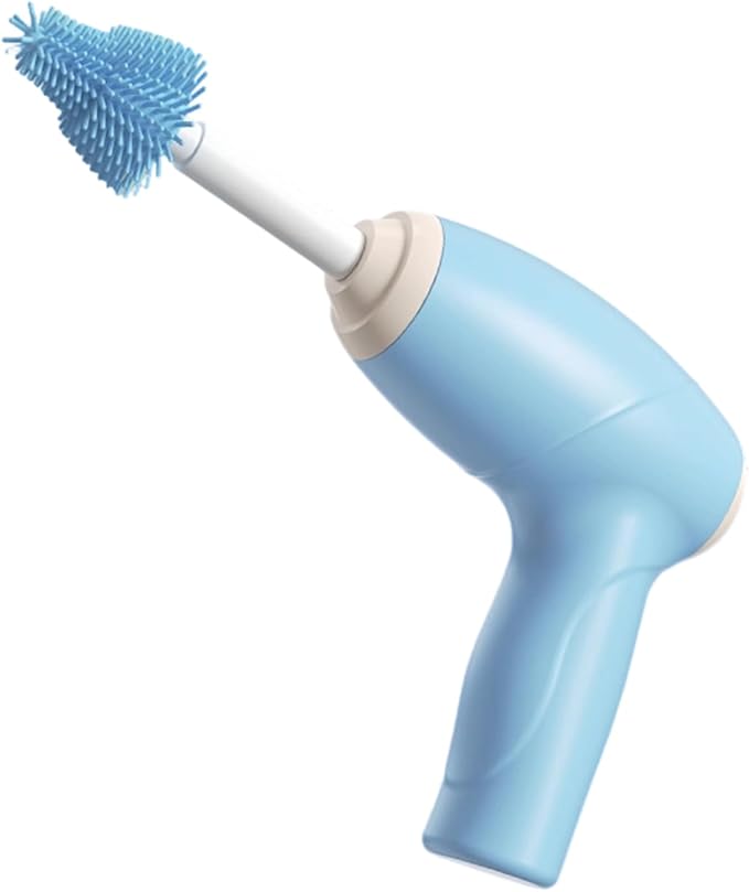 Quick Brush for Milk Bottles Water Cups Touch Control Silicone Bristles Easy Use Multifunctional Cup Sterilizer