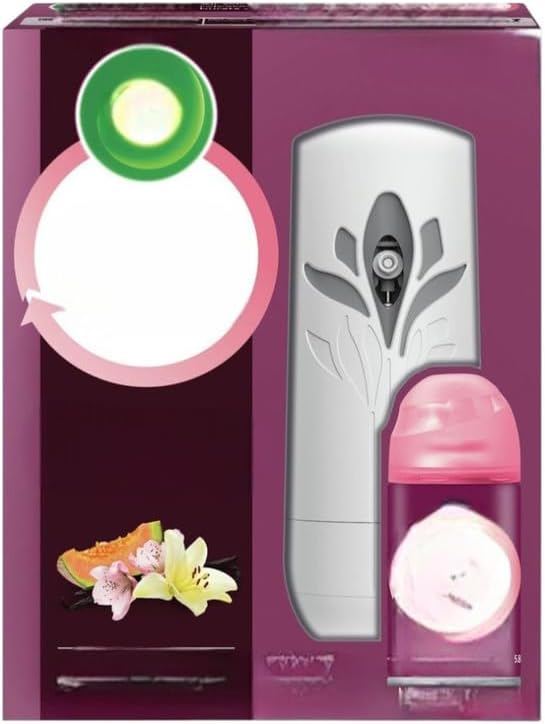 For Air Wick 62338-88410 Auto Starter Kt - Wht Flwrs&ampMelon Smr Delights (4/KT) Model-C8P8-5603