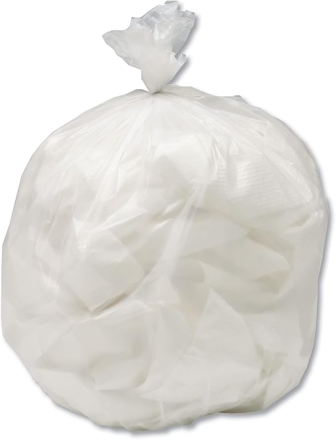 8105015604934 SKILCRAFT Low Density Trash Can Liners 13 gal 0.7 mil 24 x 30 White 120/Carton