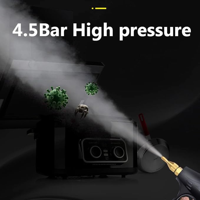 3200W Commercial High Pressure Steam Cleaner Handheld Steam Cleaning Machine for Air Conditioner Range Hood Car
