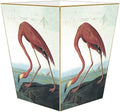 Marye-Kelley WB8431- Pink Flamingo Wastepaper Basket