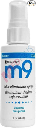 M9 Odor Eliminator 2 oz Pump Spray Bottle Unscented 7732 - Box of 12