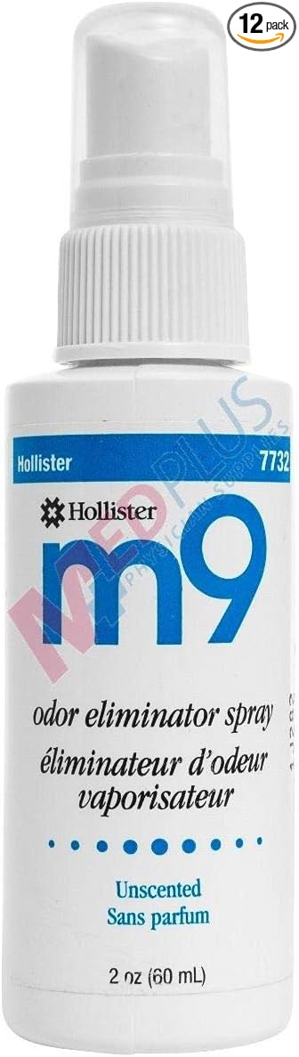 M9 Odor Eliminator 2 oz Pump Spray Bottle Unscented 7732 - Box of 12
